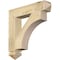 Ekena Millwork Westlake Arts & Crafts Rough Sawn Bracket, Douglas Fir, 4"W x 22"D x 22"H BKT04X22X22WTL03RDF - alternate 1